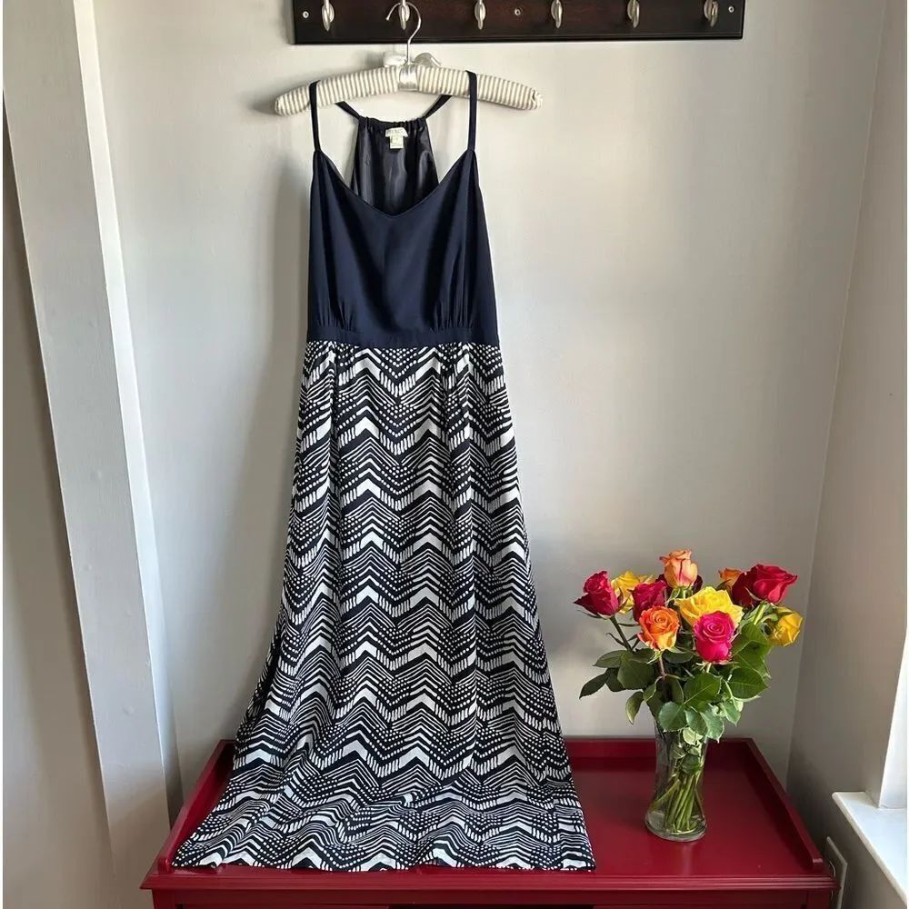 J.CREW Racerback Maxi Dress